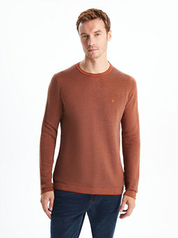 Bisiklet Yaka Erkek Triko Kazak