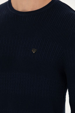 U. S. Polo Assn Мужской темно-синий свитер - U.s. polo assn фото 21