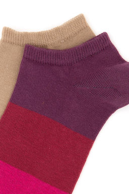 Женские носки-пипоги цвета фуксии, состоящие из двух частей Неожиданная скидка в корзине - U.s. polo assn фото 2