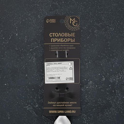 Ложка десертная из нержавеющей стали Magistro Нота, длина 15 см, цвет серебряный  фото 4