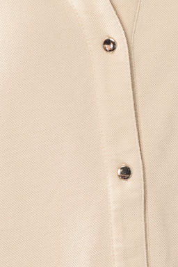 Over-size футболка-поло из трикотажа пике. - Vilatte фото 3