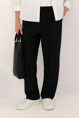TRENDYOL MAN Siyah Wide Leg Bol Kumas Baggy Pantolon TMNSS23PL00039 - Trendyolmilla фото 31