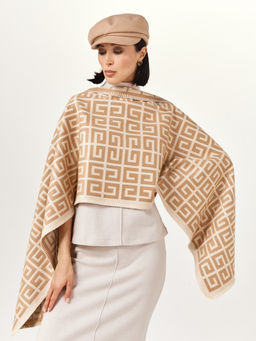 в составе ШЕРСТЬ  и КАШЕМИР Большой, мягкий, теплый  двусторонний палантин - Tantino фото 2