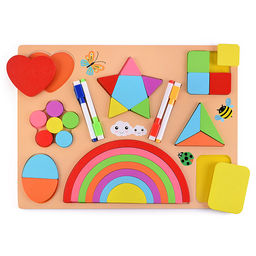 Пазл-вкладыш "Яркая картинка"