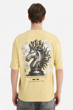 %100 Pamuk Boxy Fit Bask_l_ Ti__rt - Defacto фото 6