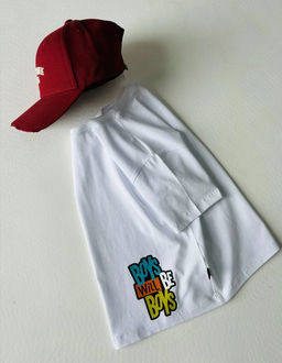 Футболка Boys 22-9010 белый - Mini maxi фото 7