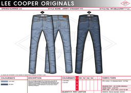 Брюки джинсовые JIMMY / Lee Cooper  фото 2