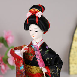Сувенир коллекционный Гейша 23 см / 509-4 /уп 36/ - Галеонтрейд фото 26