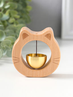 Колокол магнитный бук "Кошка" 2,9х7,5х7 см