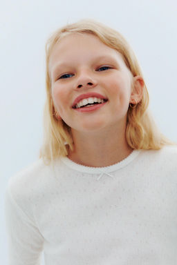 6-14 YEARS/ 2-PACK OF POINTELLE T-SHIRTS - Zara фото 5