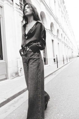 SATIN SHIRT - Zara фото 24