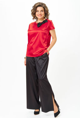 Костюм ANDINA CITY 9090-25 черный/красный  фото 7