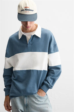 COLOUR BLOCK POLO SHIRT - Zara фото 6