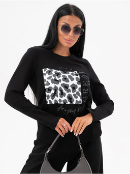 Лонгслив Лео женский серый - София фото 17