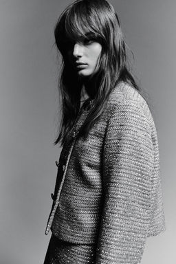 Chaqueta cruzada con textura - H&m фото 2