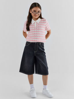 БЕРМУДЫ ДЖИНСОВЫЕ ДЛЯ ДЕВОЧЕК