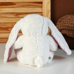 Мягкая игрушка Зайчик, блестящие ушки, 25 см - POMPOSHKI фото 4