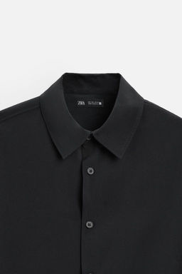 FLOWING MODAL BLEND SHIRT - Zara фото 9