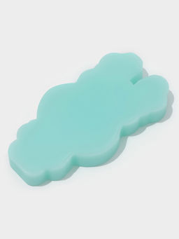 Цена за 2 шт. Молд для заливки Олень, силикон, 8?3.7?0.8 см, бирюзовый - Simaland фото 3