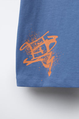 GRAFFITI PRINT T-SHIRT - Zara фото 4