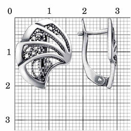 СЕРЬГИ 33015120 - Красная пресня фото 3