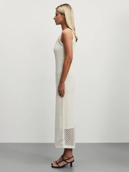 Платье ажурной вязки из вискозы / Zarina  фото 4