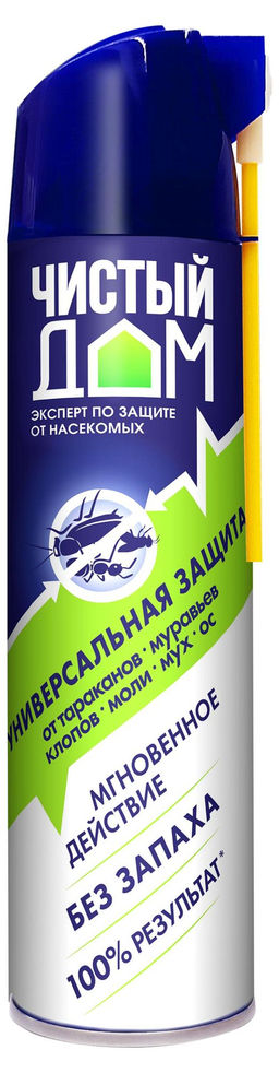 ТЭ Чистый дом Аэрозоль супер Универсальный 600 мл 02-852