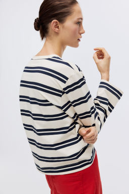 Camiseta de manga larga en algod?n - H&m фото 5