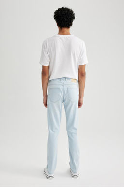 Джинсовые брюки скинни Carlo очень узкого кроя с нормальной талией и очень узкими штанинами - Defacto фото 7