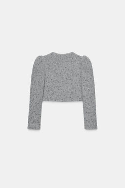 BEADED SHEEPSKIN JACKET - Zara фото 5