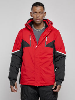 Горнолыжный костюм мужской зимний красного цвета 6319Kr - Leifensh фото 28