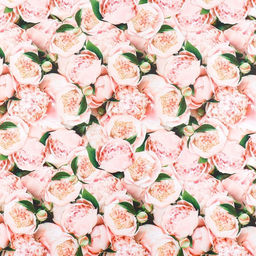 Цена за 10 шт. Бумага упаковочная двухсторонняя крафтовая Цветы, 70?100 см