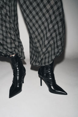 STILETTO HEEL ANKLE BOOTS