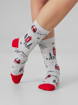 Цена за 5 пар! НОСКИ ЖЕНСКИЕ - Mark formelle фото 2