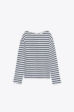 RUSTIC COTTON T-SHIRT - Zara фото 6