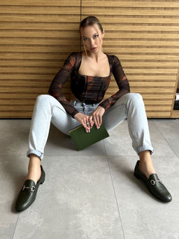 31305006003, Лоферы женские, ARGO Натуральная кожа фото 4