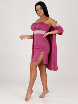 0015-ХС ЖЕНСКИЙ КОМПЛЕКТ ДВОЙКА (Брусника) - А-дина фото 3