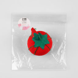 Цена за 3 шт. Игольница «Помидорка», 5×4.5 см, красная, зелёная