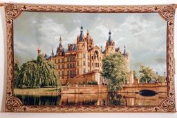 Замок на берегу озера- гобеленовое панно - Гобеленглавснаб фото 2
