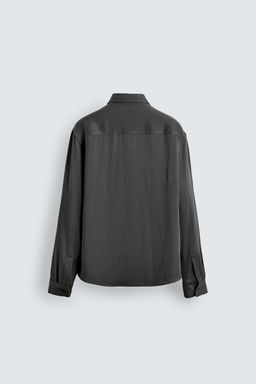 FLUID SHIRT WITH POCKETS - Zara фото 8