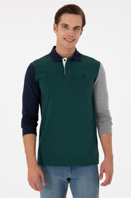 Мужской темно-зеленый свитшот Неожиданная скидка в корзине - U.s. polo assn фото 3