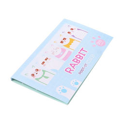 Блок-закладки с липким краем «Котятки», 20 листов, 7 цветов, 57×17 мм, 60×60 мм, 57×36 мм