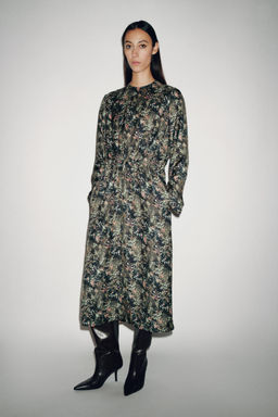 ZW COLLECTION FLORAL PRINT DRESS - Zara фото 6