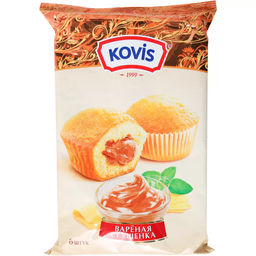 Мини- мафины " Kovis" вареная сгущенка 200гр/Раменский/