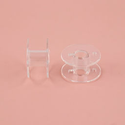 Цена за 5 шт. Набор шпулек, d=20 мм, 24 шт., прозрачный