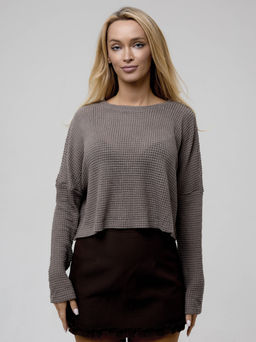 Свитер укороченный Patiskha 3013