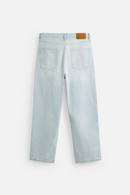 RELAXED STRAIGHT-LEG JEANS - Zara фото 12