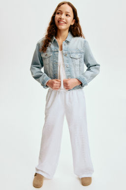 Pantal?n con bordado ingl?s - H&m фото 3