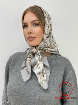 Платок женский с рисунком