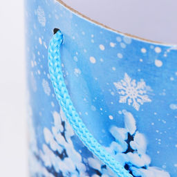 Подарочная новогодняя коробка - тубус Игра в снежки 120?120 мм - Simaland фото 6